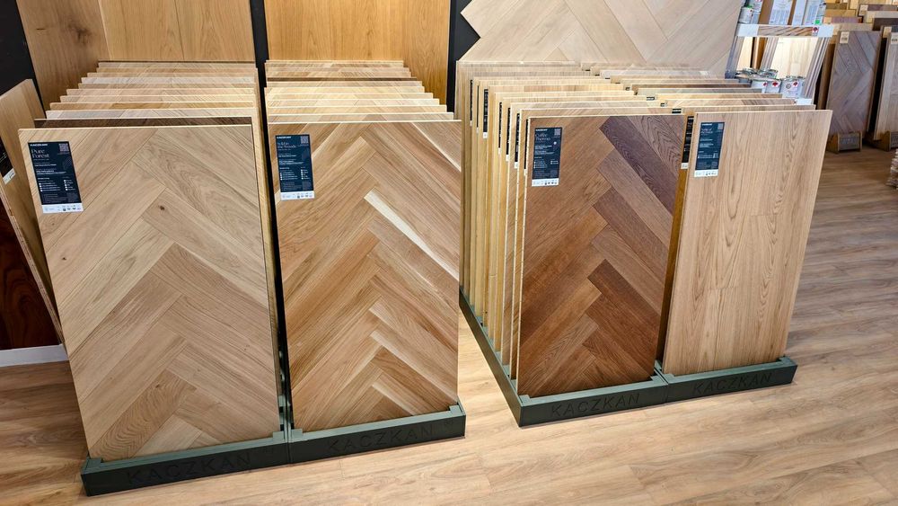 Kaczkan podłogi, parkiety