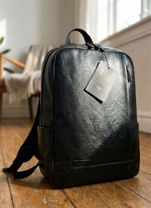 Plecak podróżny z eko skóry miejski ryanair wizzair torba bagaż