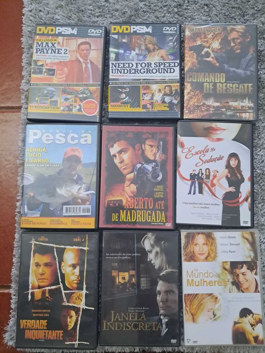 Filmes dvd  novos e usados