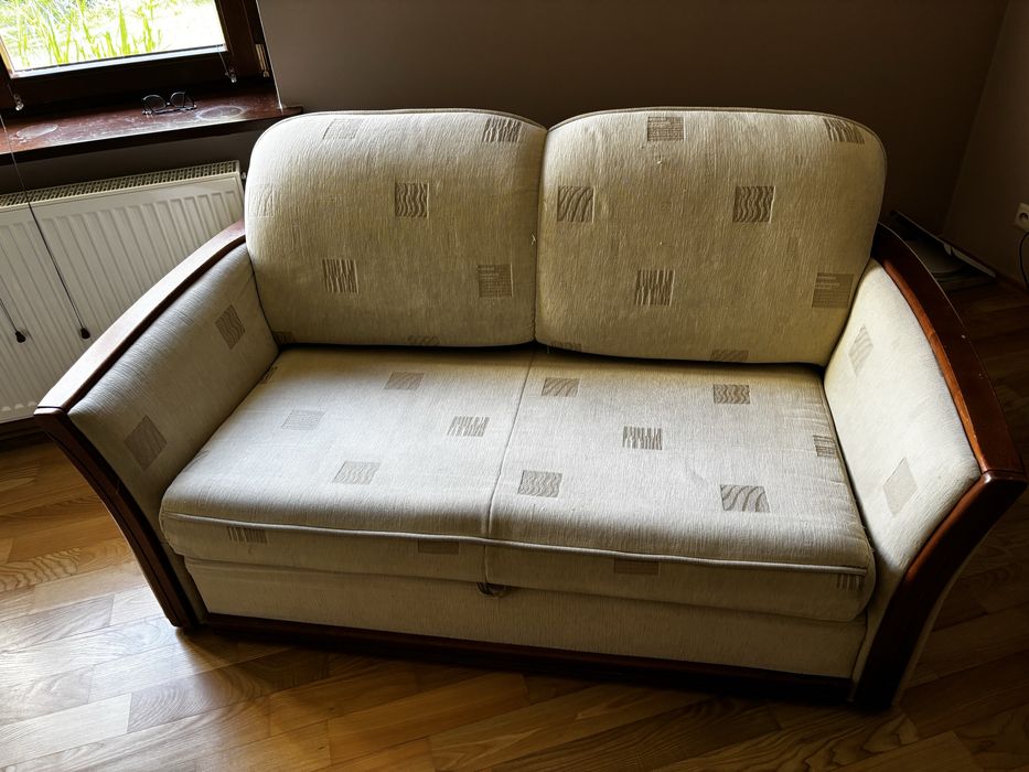 Sofa dwiosobowa z funkcją spania