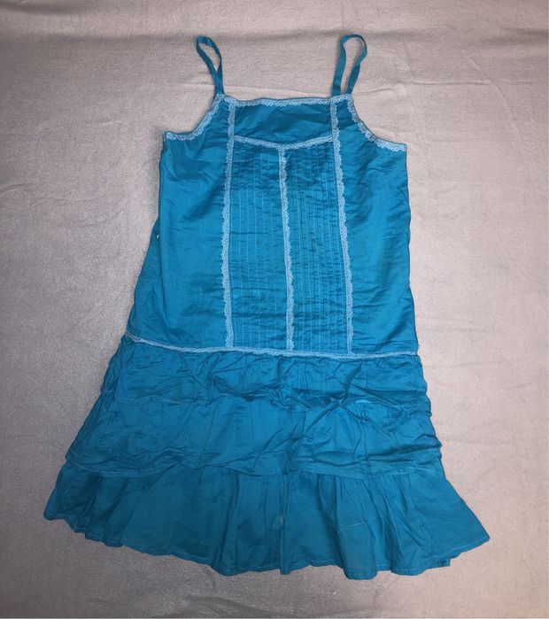 Sukienka Mini Niebieska