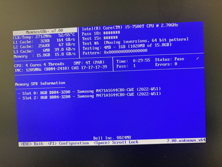Samsung 16GB (2x8GB) 3200MHz sodimm Laprop, M471A1G44CB0 - CWE