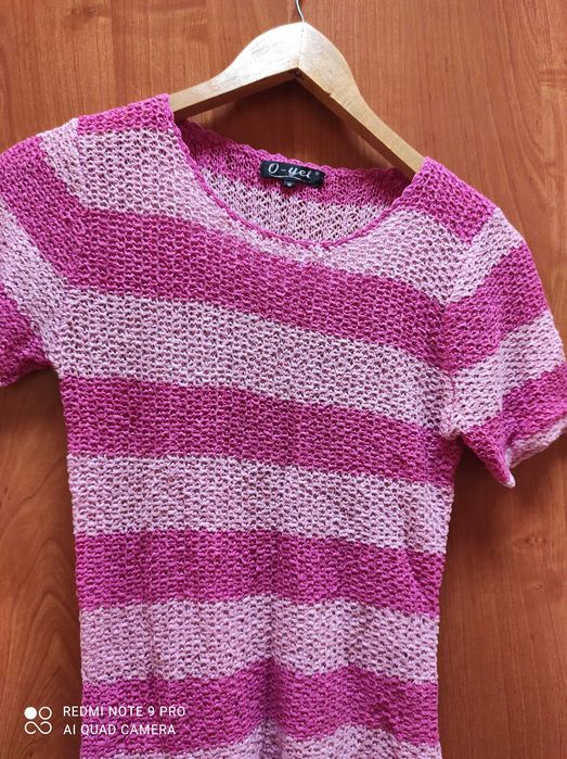 Bluzka damska różowa