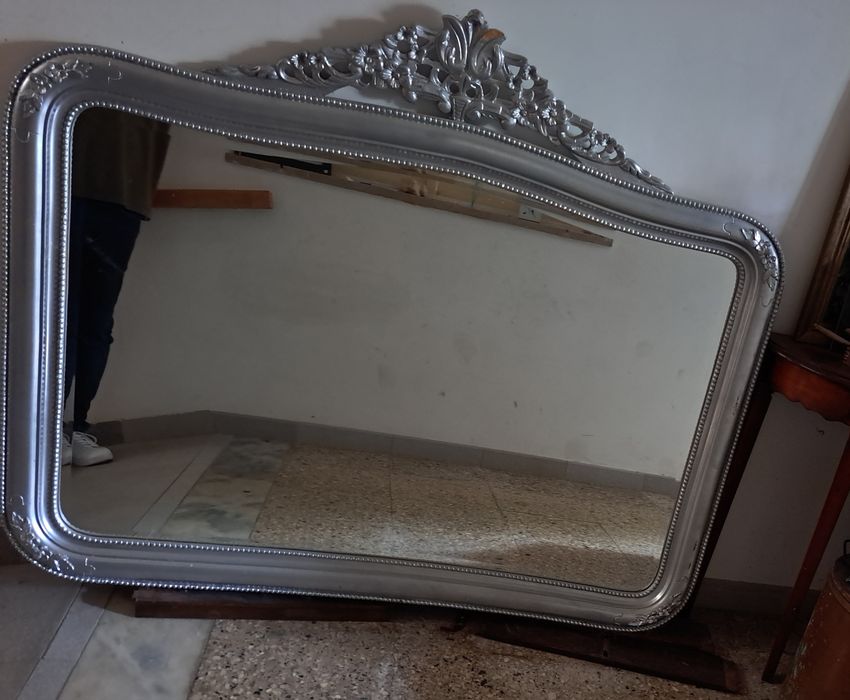 Espelho antigo madeira - 120 x 90
