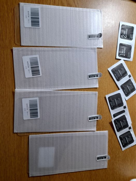 4 Películas de vidro temperado para Samsung Galaxy A21s