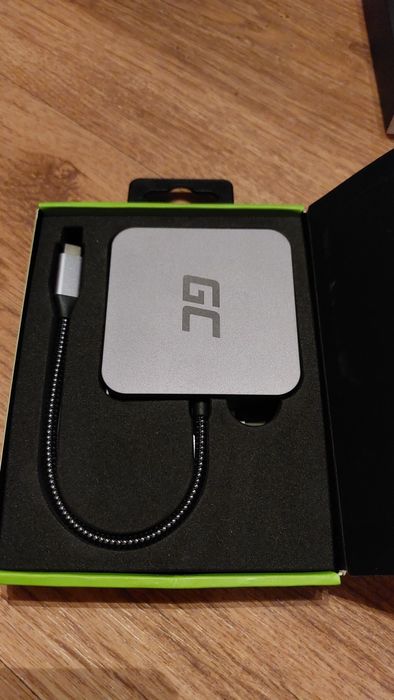 Hub GREENCELL AK61 6w1 USB Typu C, pasywny