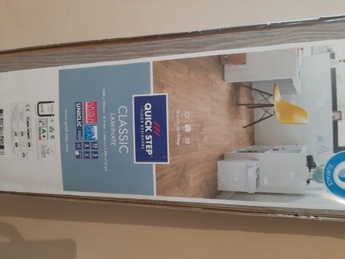 Ламинат 1,6 кв.м. для теплого пола.Влагостойкий.Бельгия.Вечный.