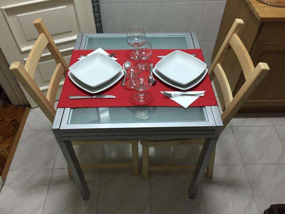 Caminho de Mesa 1,05m X 0,41m - Vermelho