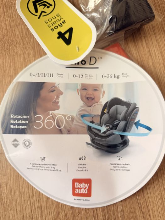 Cadeira auto com isofix 360