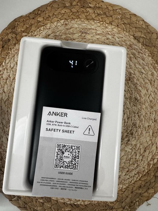 Павербанк Anker PowerCore 20000mAh 87W до