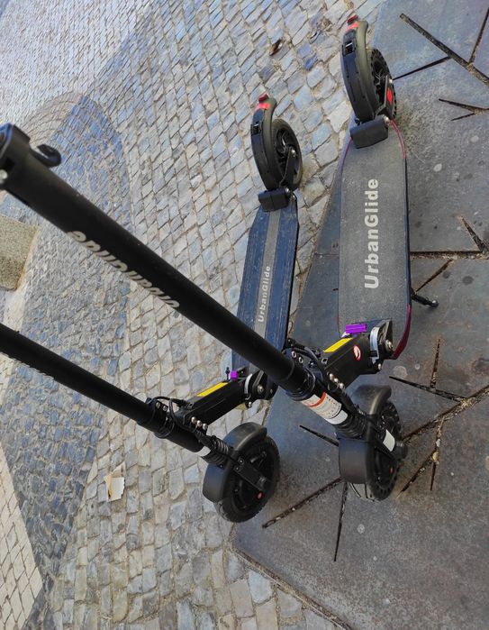 Trotinetes a funcionar