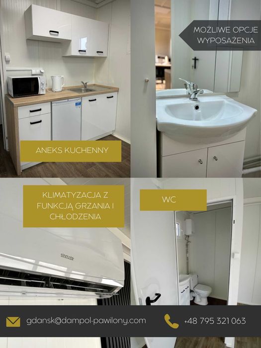 Pawilon handlowy 7x3 21m2 / domek letniskowy, sklep, biuro