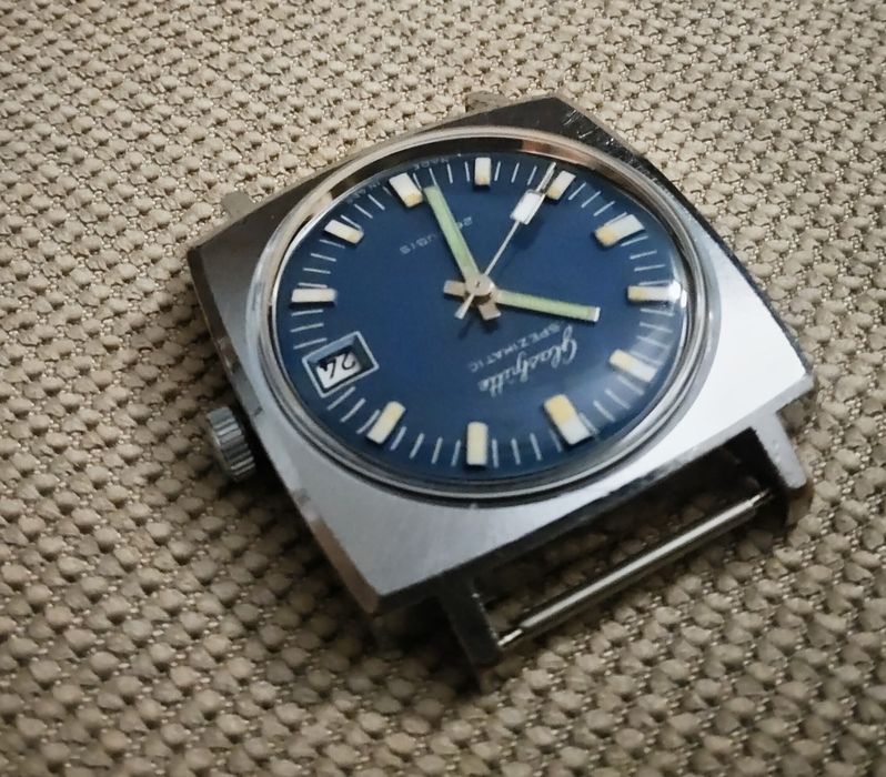 Zegarek Glashutte Spezmatic chromowany stan bardzo dobry . Dostawa gratis. Czytaj opis.
