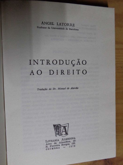 Livro - Introdução ao Direito