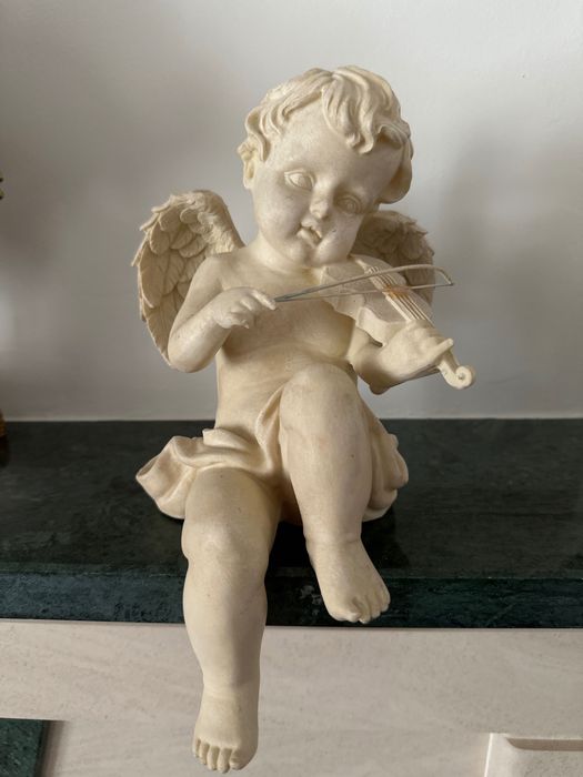 Decoração anjos 18 cm de altura