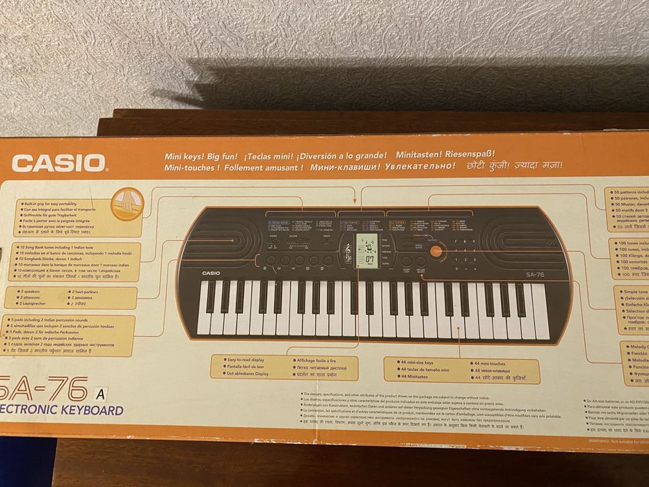 Синтезатор CASİO SA-76