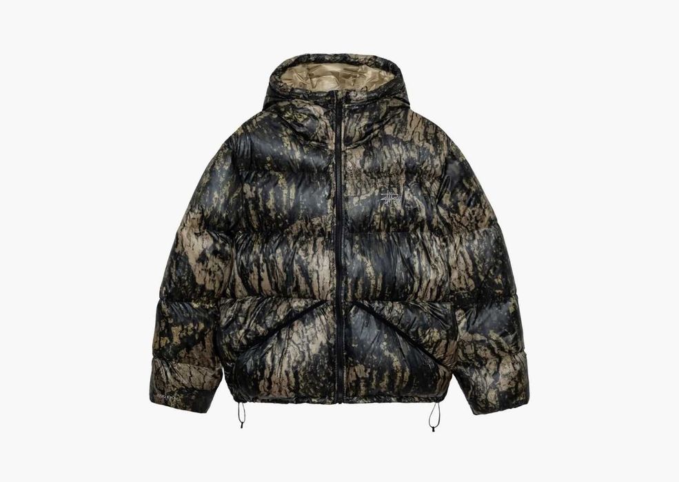 stussy micro ripstop down parka - купить мужскую одежду