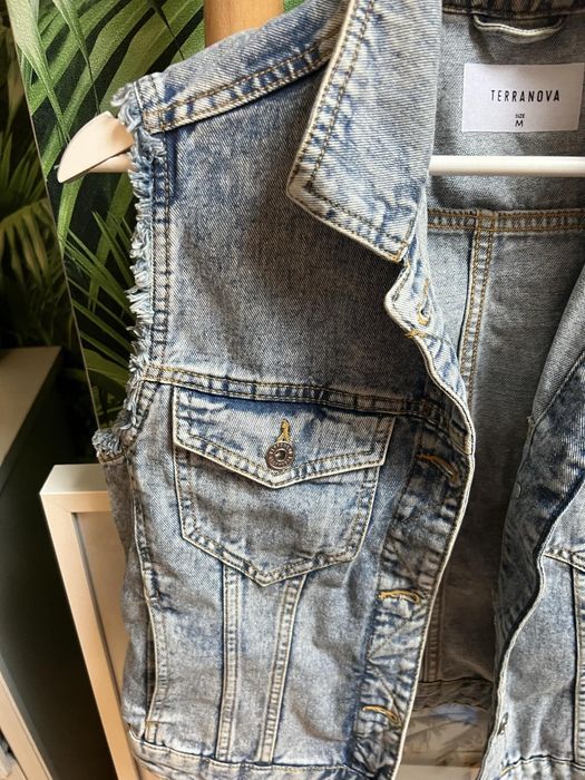 Kamizelka dżinsowa damska