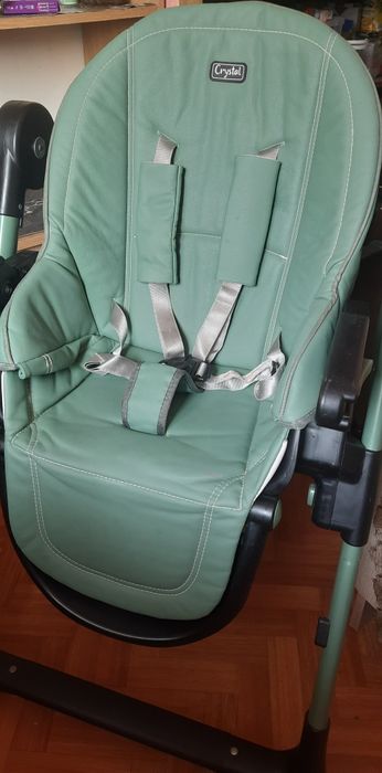 Стілець для годування El Camino ME 1037-B CRYSTAL Green (Зелений)