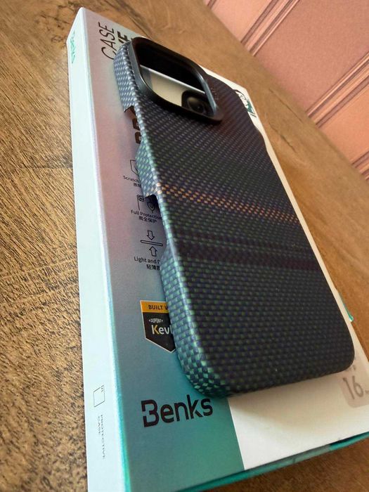 Чехол Benks для iPhone 16 Pro MagClap ArmorPro Case Aurora