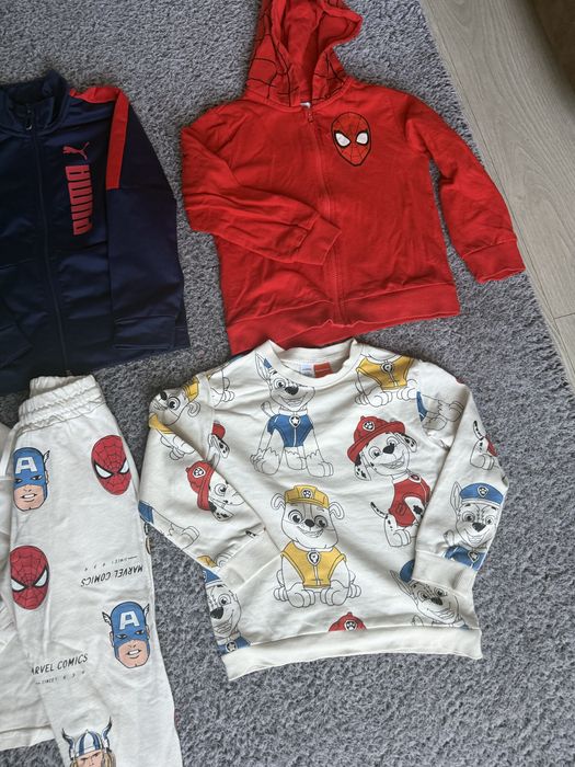 Одяг 116 розмір кофта світшот штани zara next puma