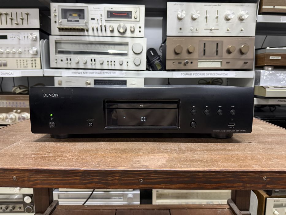 ‼️ Denon DBT-1713UD – Uniwersalny Odtwarzacz CD / Blu-ray 3D, SACD i DVD-Audio Klasy Hi-Fi | Audio Room