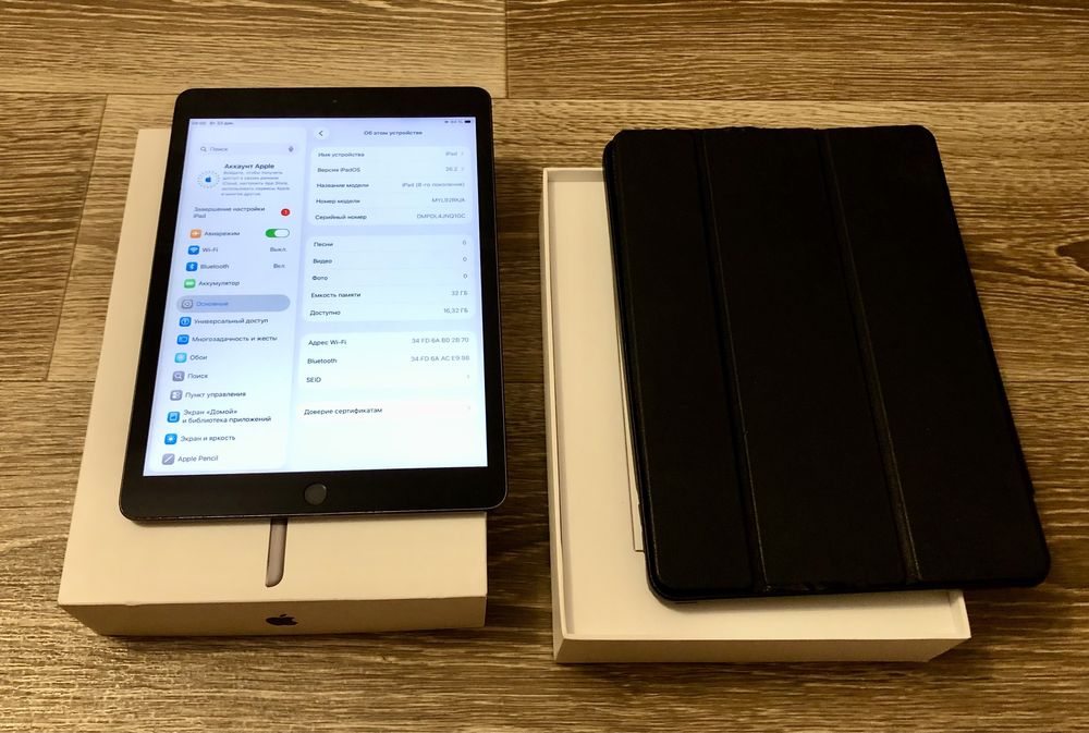 Apple iPad 8 Space Gray 10.2  2021  Wi-Fi