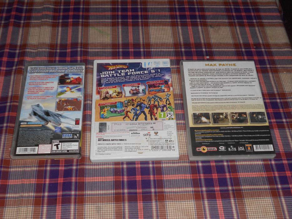 Capas jogos Wii PSP PC