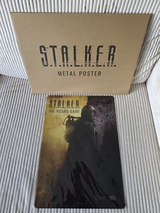 Stalker - diorama, platak i akcesoria RZADKIE