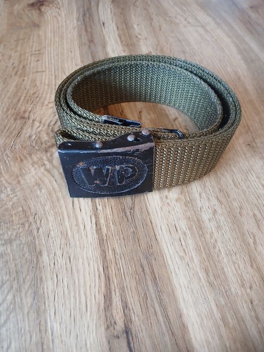 Pas wojskowy parciany wp