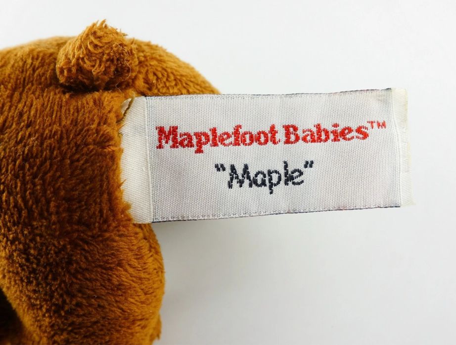Плюшева іграшка телятко Лося. Maplefoot Babies, Канада, 13 см.