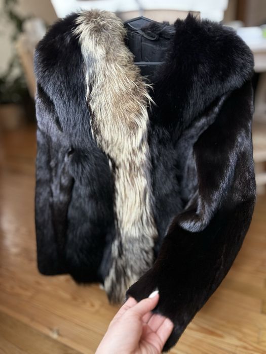 Saga Mink ✨Ідеальна комбінована норкова шуба