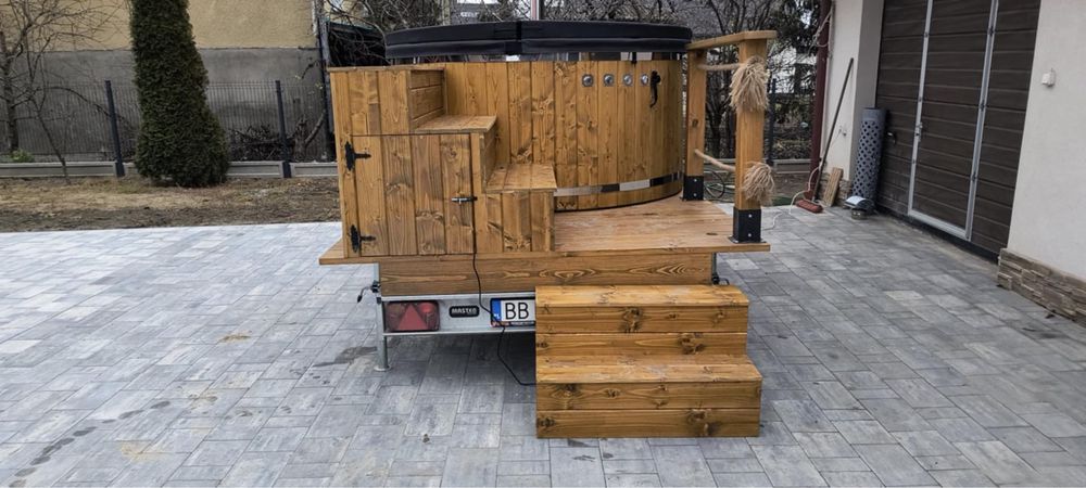 Wynajem Balii Mobilnej , Bania, Jacuzzi Hydromasaż . Jacuzzi4U !