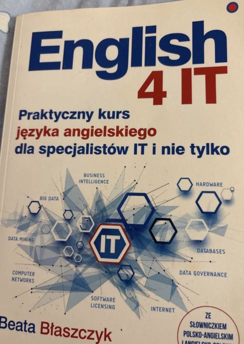 Ksiązka do jesyka angielskiego zawodowego