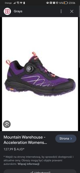 Buty górskie mountain warehouse softshel waterproof 37