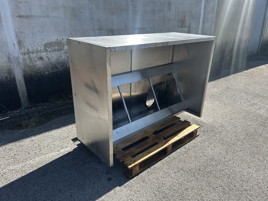 Hott em inox usada com extrator