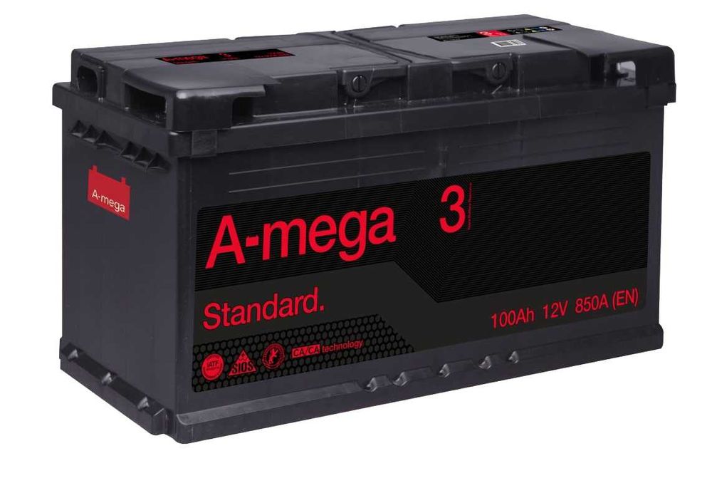 AKUMULATOR Ukraiński Amega M3 100AH 850A P+ Radom wysyłka free