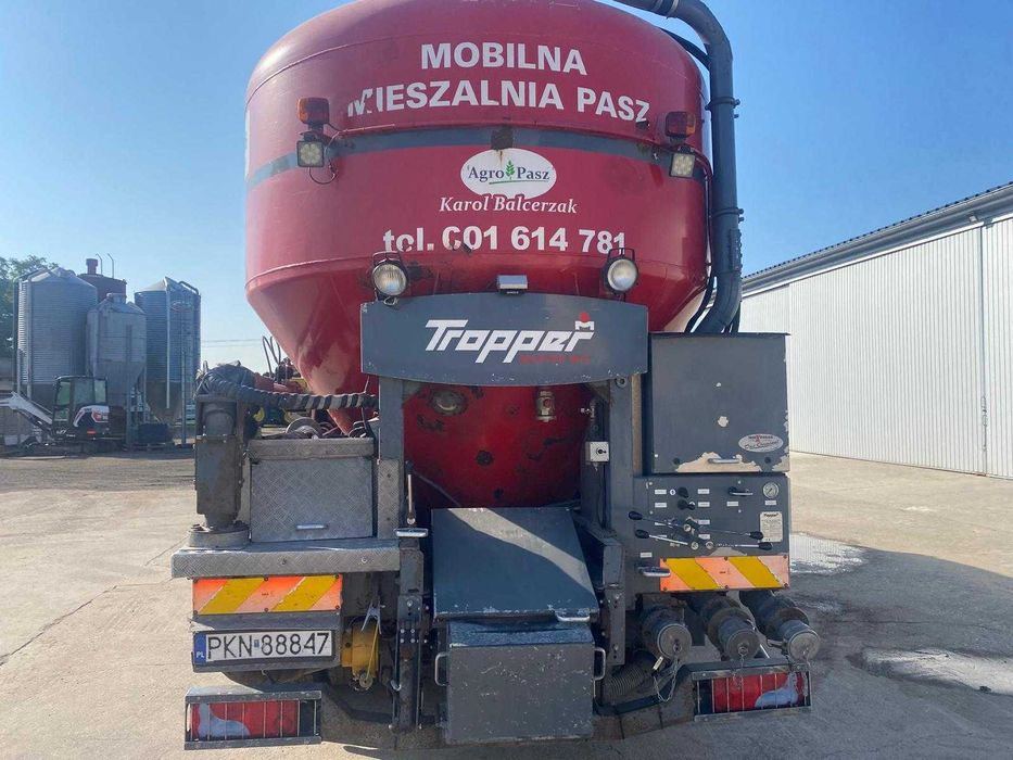 Mobilna mieszalnia pasz