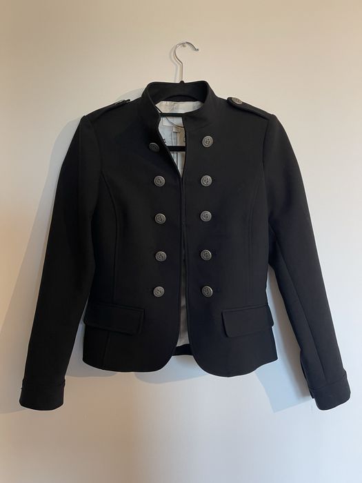 Casaco militar Zara preto