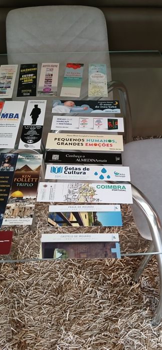 30 Marcadores de livros, novos