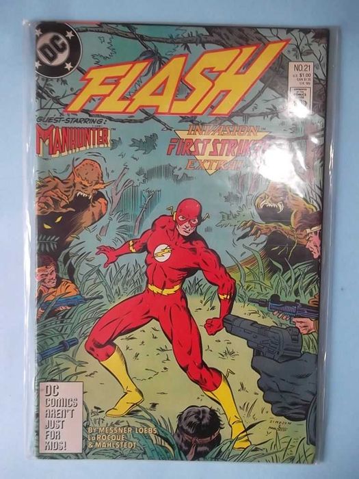 Vintage DC Comics - Justice League, Flash