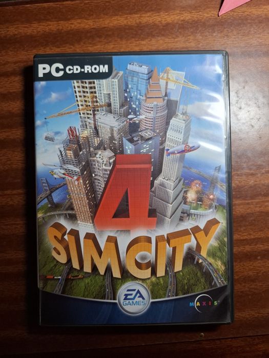 Jogo cd sim city 4