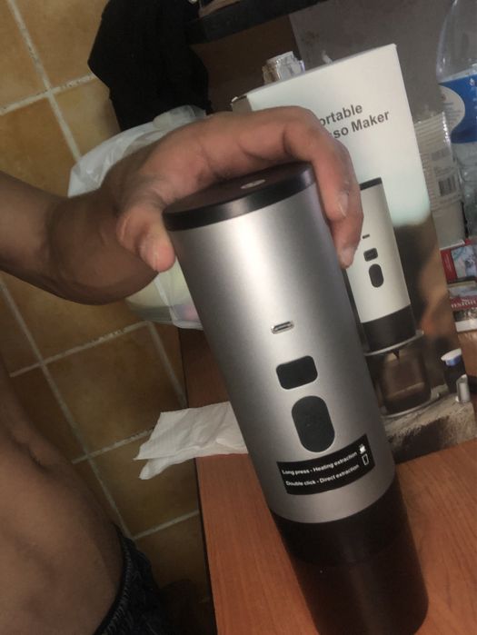 Maquina de cafe portatil