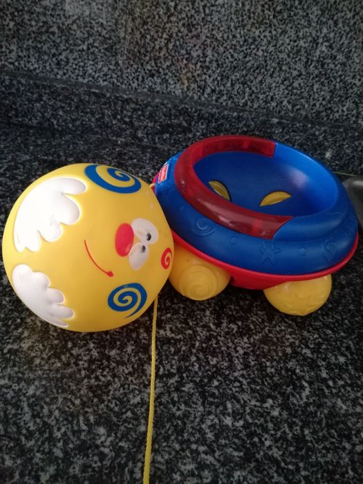 Lote de 4 brinquedos : Chico, Pré-natal e Fisher Price