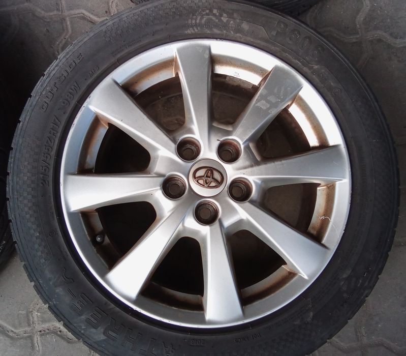 Jantes Toyota R17 Com Pneus 215/55 Furação 5X114.3