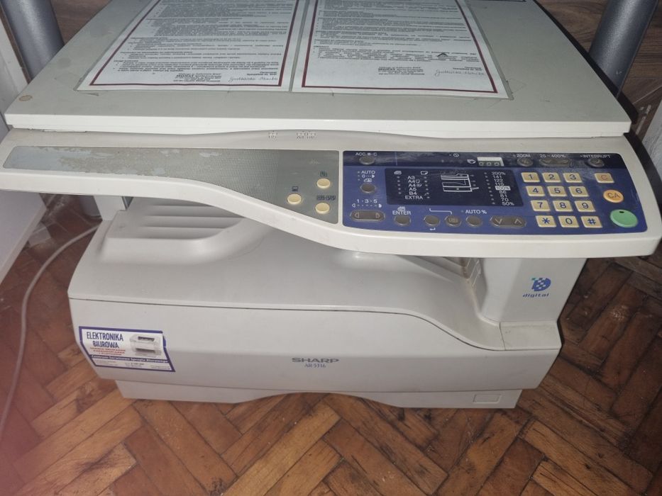 Kserokopiarka Sharp AR-5316 błąd  E7
