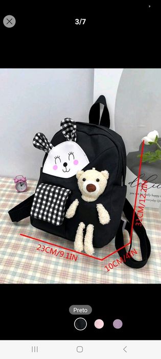 Mochilas de crianças