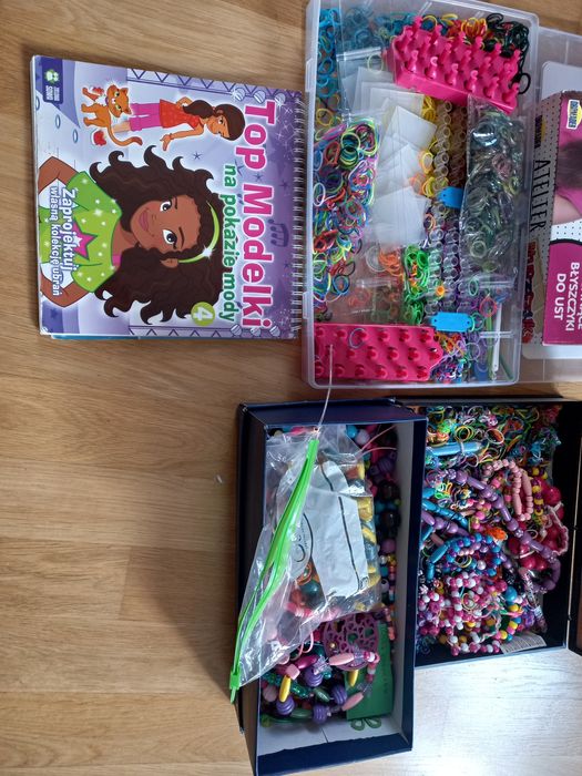 Gumki i koraliki dla dziewczynki