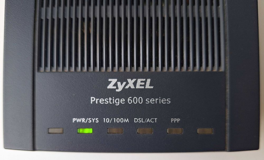 ADSL2+ / Ethernet Маршрутизатор модем ZyXel P-660RT EE