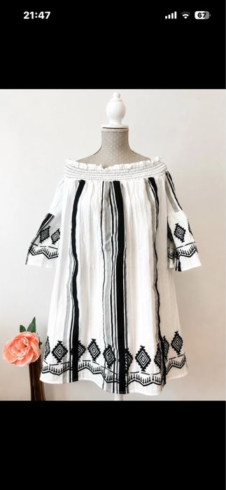 Túnica/Vestido de Ombros Norah